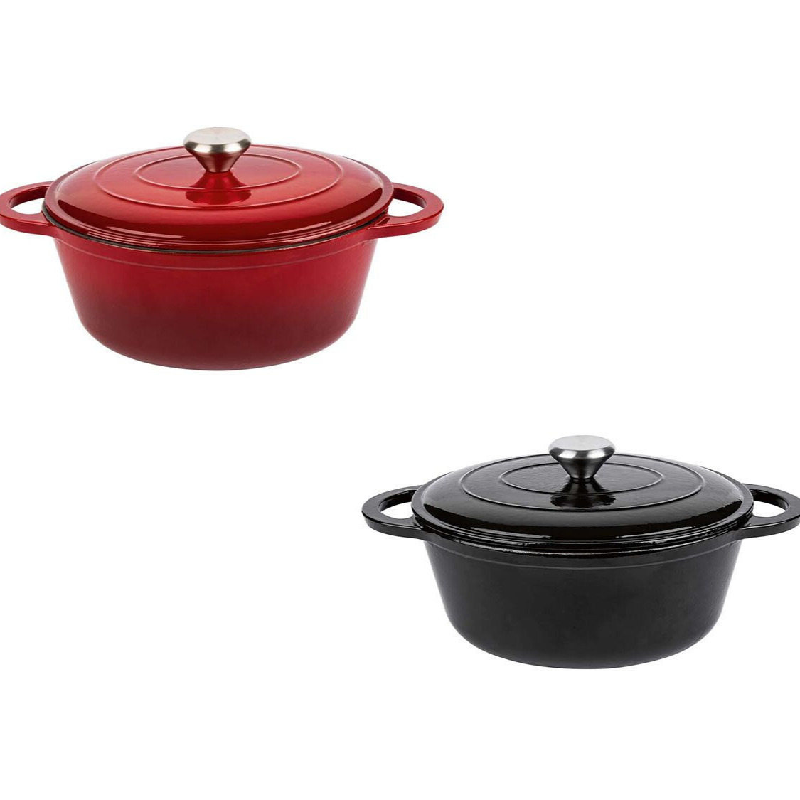 Asador de hierro fundido 25 cm 2,6 L