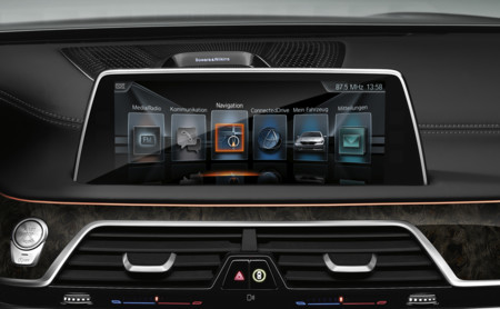 BMW Serie 7 display interior