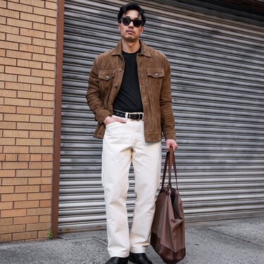 Ni la cazadora vaquera ni la bomber: este otoño los hombres mejor vestidos apuestan por algunas de estas chaquetas de ante