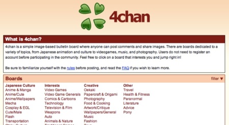 El triunfo del anonimato: 4chan consigue superar los mil millones de mensajes