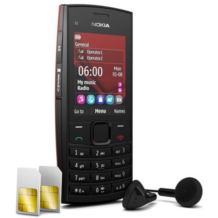 Nokia X2-02, nuevo teléfono musical con DualSIM