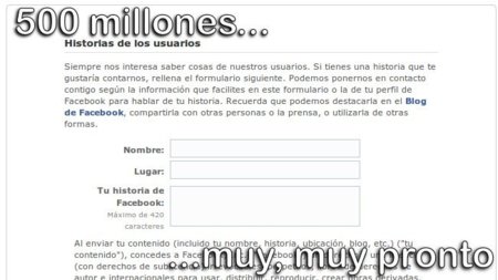 Facebook celebrará los 500 millones de usuarios con las historias de estos