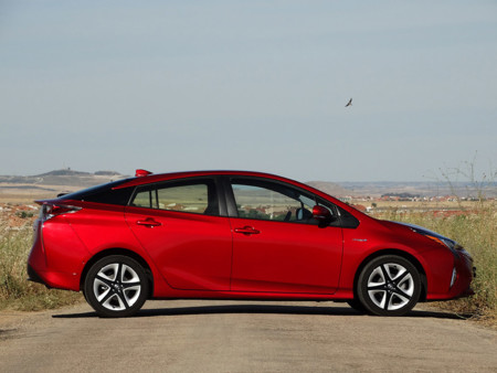 Toyota Prius 2016 silueta