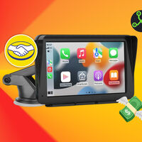 Apple CarPlay y Android Auto en tu coche por 630 pesos: pantalla táctil desmontable de siete pulgadas