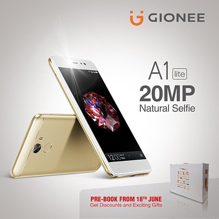 Gionee A1 Lite: selfies de 20 MP y 4.000 mAh para la gama media