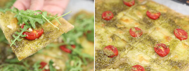 La pizza de quinoa fácil, crujiente y súper sana, que salvará tus almuerzos o cenas fácilmente