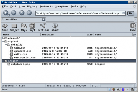 Previsualiza archivos ZIP/RAR en Firefox con ArchiveView