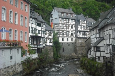 Monschau, un coqueto pueblo alemán junto a la frontera con Bélgica