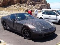 Un Ferrari 599 GTB avistado en la playa