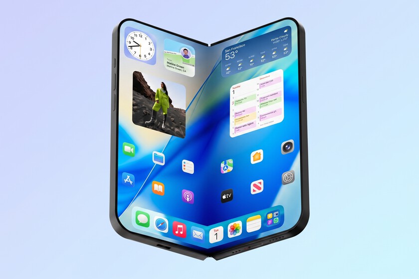 Apple impulsa una nueva tecnología de doble cristal para revolucionar los teléfonos plegables