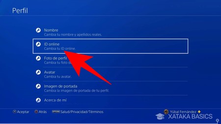 PlayStation 4 c mo cambiar tu ID Online de PlayStation Network