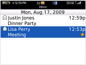 Enhanced Gmail plugin for BlackBerry mejora el uso del correo de Google