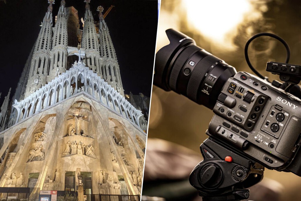Barcelona ha vivido su propia Super Bowl: una retransmisión cinematográfica sin precedentes desde la Sagrada Familia
