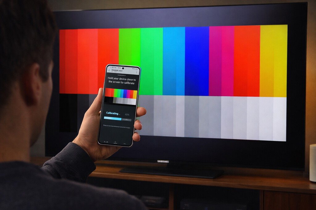 Tu tele Samsung se ve bien, pero puede verse mejor: así se calibra desde el móvil sin volverte loco con menús 
