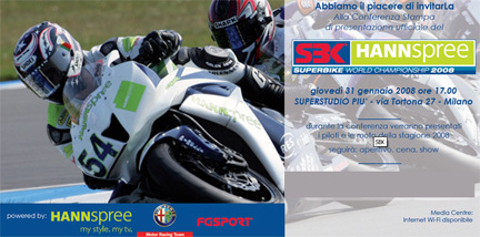 Presentación del 21º Mundial de Superbikes