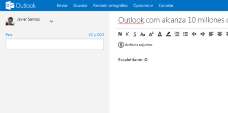 Outlook.com alcanza la escalofriante cifra de 10 millones de usuarios en solo dos semanas