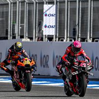 Aleix Espargaró es el primer sancionado por incumplir las presiones, y Jorge Martín también se las ha saltado 
