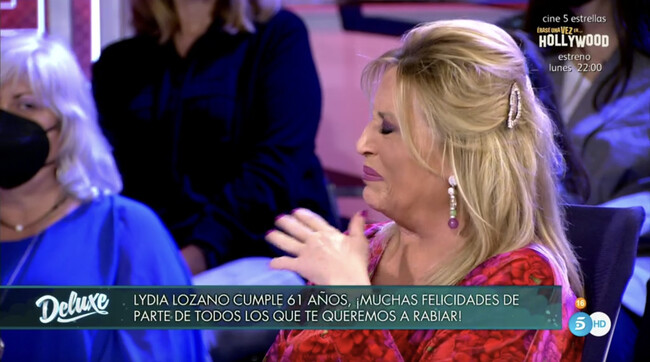 Lydia Lozano se rompe cumpleaños
