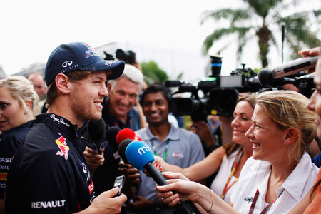 Sebastian Vettel pide más tiempo para el Red Bull RB8