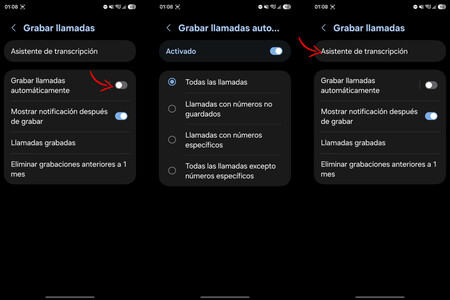 Grabar Llamadas 1
