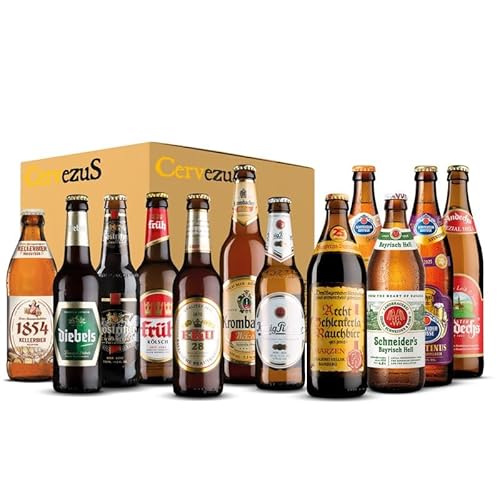Cervezas Alemanas (Pack 12 variedades) - Cerveza Alemana 