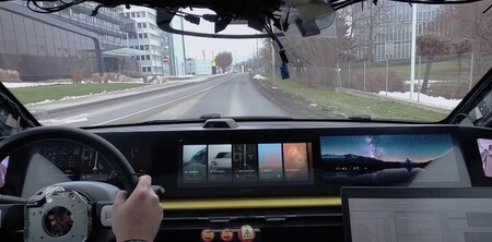 Sony Vision-S test in Austria