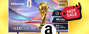 La mejor pantalla QLED 4K para ver el Mundial es de Hisense, mide 85 pulgadas y gracias al Hot Sale tiene 50% de descuento 