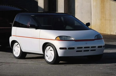 auto conceptual 1990 Plymouth Voyager III microauto