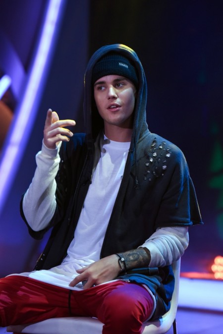 Justin Bieber visita El Hormiguero luciendo pintas de homeless