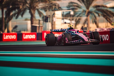 Colapinto Abu Dabi F1 2025