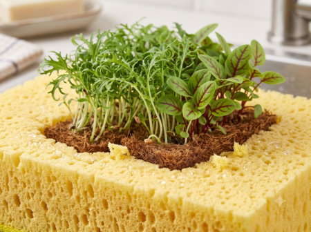Dales una segunda vida sin tirarlas: 3 formas de reciclar las esponjas viejas de cocina en casa (úsalas para tus plantas)