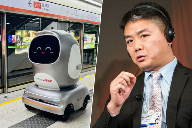 Robots Repartidore Y La Amazon China