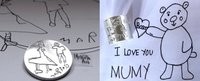 El dibujo de tu hijo convertido en una joya de plata