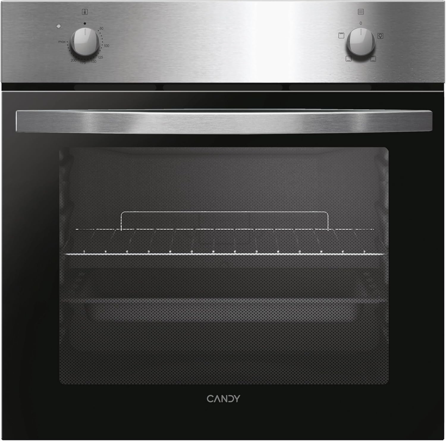 Horno - Candy Idea FIDCP X200, Convencional, Limpieza por agua, 70 l, 59.5 cm, Acero inoxidable