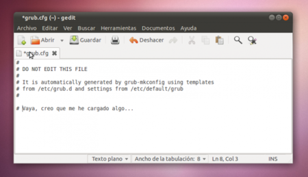 Cómo restaurar GRUB con un Live CD de Linux