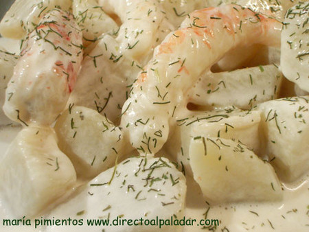 Receta de ensaladilla de gambas