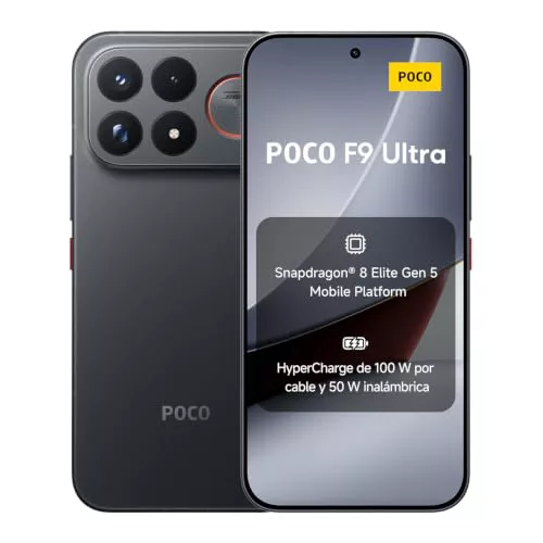 XIAOMI Poco F9 Ultra, 16+512, Negro, 8050mAh, Carga 100 W
