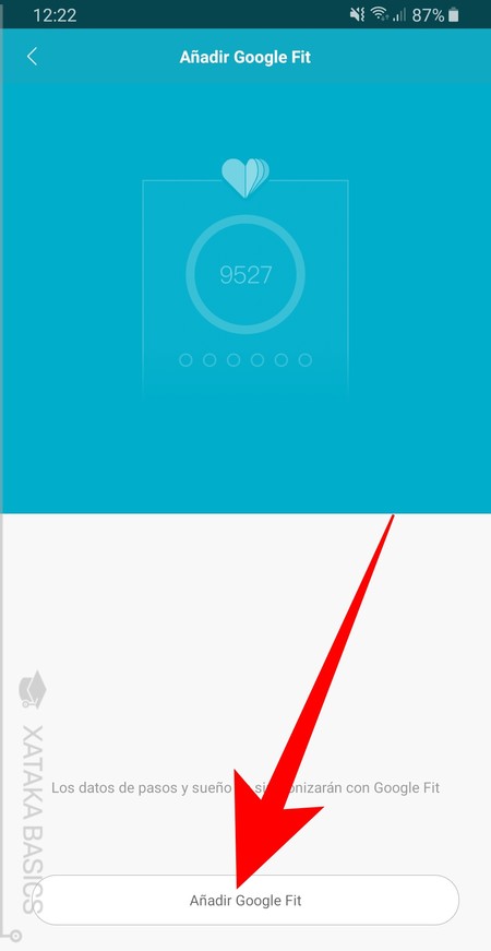 Google fit online xiaomi