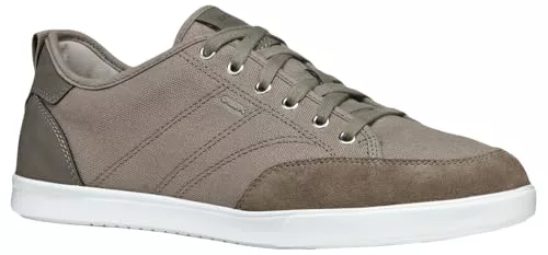 Geox U WALEE D, Zapatillas Hombre, Dove Grey, 42 EU