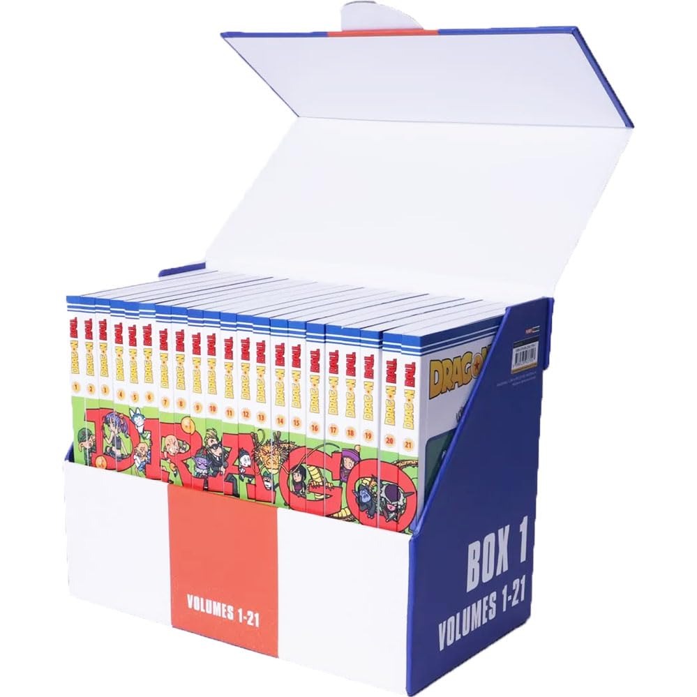 Box Dragon Ball Vols. 1 ao 21 com - 28% de desconto!