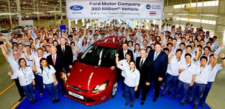 Ford ha alcanzado ya los 350 millones de coches fabricados