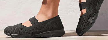 Skechers lanza este viernes sus sandalias tipo bailarinas a mitad de precio que mas vamos a llevar por lo cómodas que son 