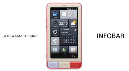 KDDI Infobar, una personalización Android con gusto a Windows Phone 7