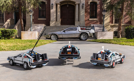 DeLorean LEGO máquina del tiempo 'Regreso al Futuro' set 10300