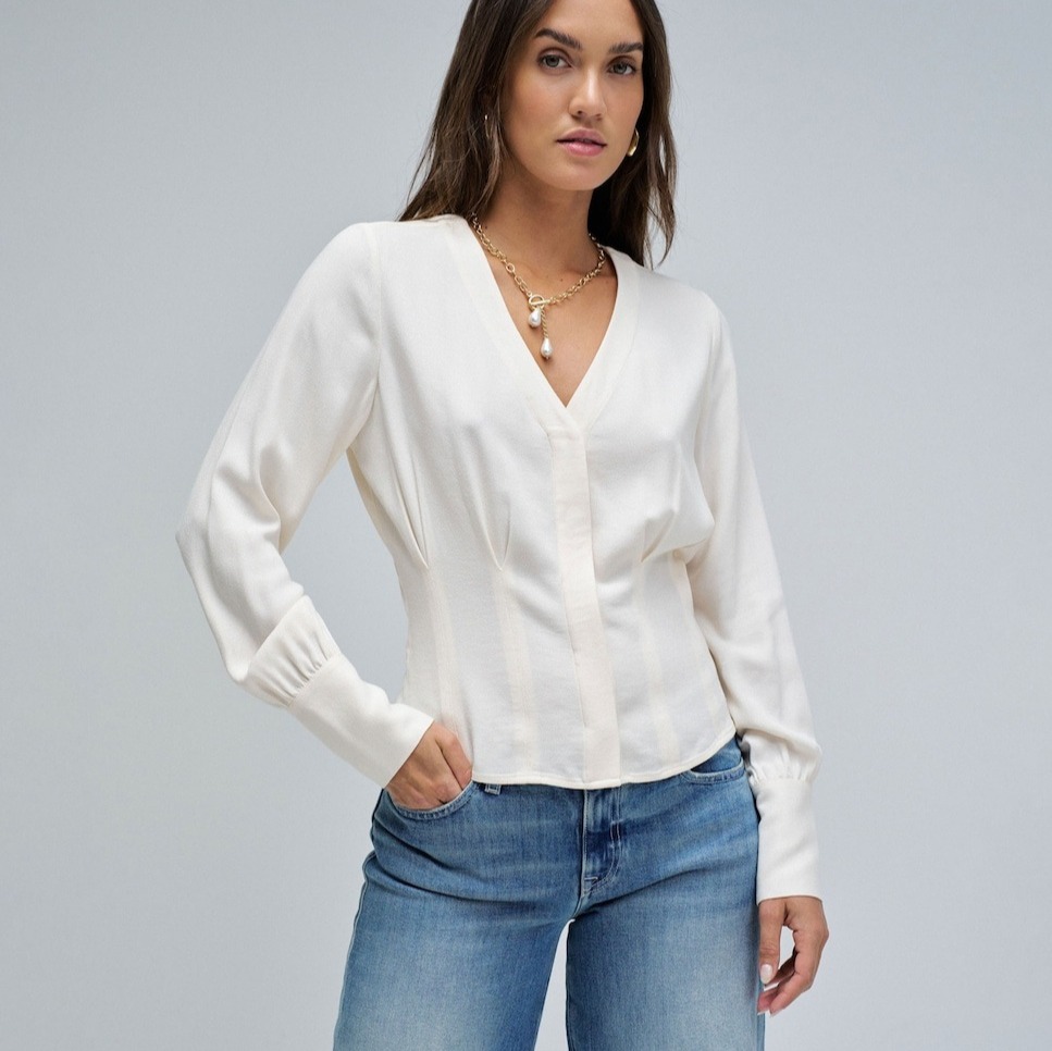Salsa Jeans - Blusa de mujer estilo corsé