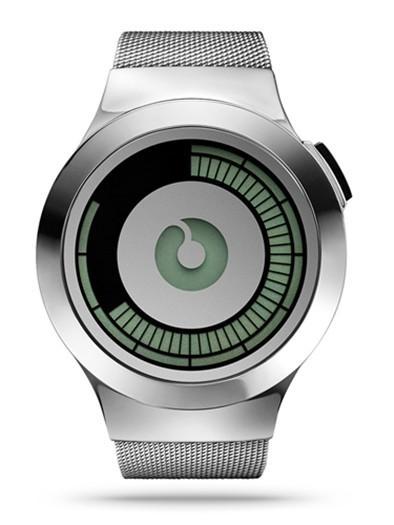 Futuristic, minimal and cool: reloj digital de Ziiiro