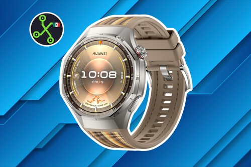 Bonito reloj inteligente con 21 días de batería y GPS. Es compatible con Android y iOS