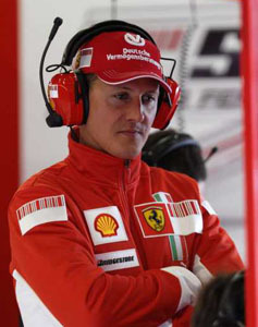 Schumacher, ¿el tercer piloto de Ferrari?