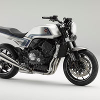 La Honda CB-F Concept es un naked de aires retro que rinde homenaje a la CB750F