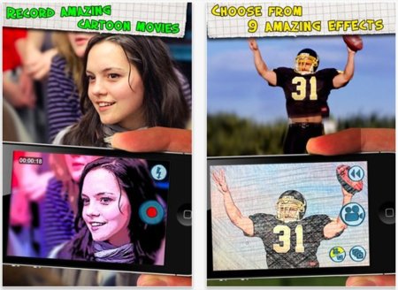 Cartoonatic, efectos de cómic para los vídeos de tus equipos iOS